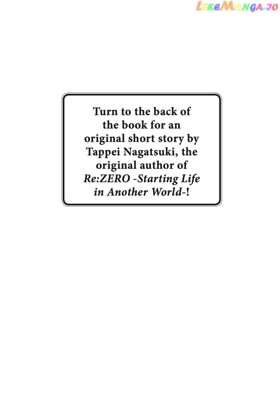 Read Re_Zero kara Hajimeru Isekai Seikatsu - Daisanshou - Truth of Zero ENGLISH Manga Online