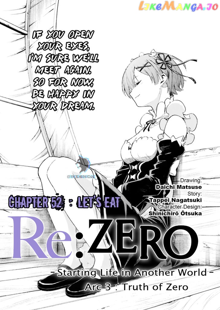 Read Re_Zero kara Hajimeru Isekai Seikatsu - Daisanshou - Truth of Zero ENGLISH Manga Online