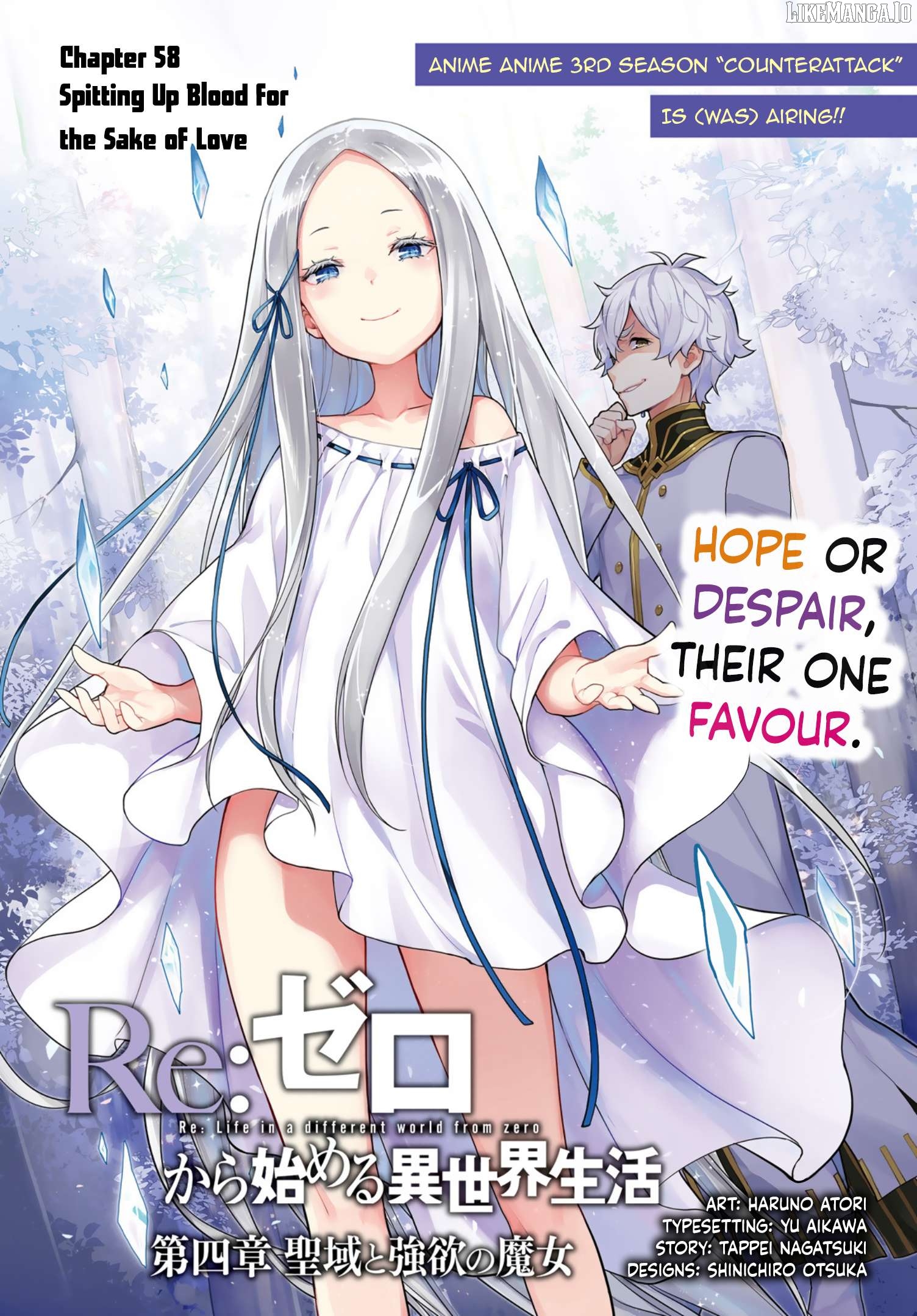 Read Re_zero Kara Hajimeru Isekai Seikatsu Dai 4-Shou - Seiiki To Gouyoku No Majo ENGLISH Manga Online