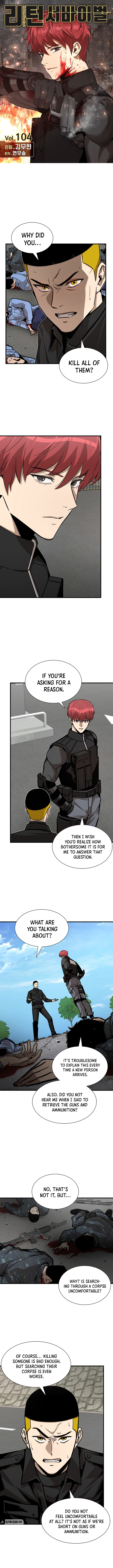 Read Return Survival ENGLISH Manga Online