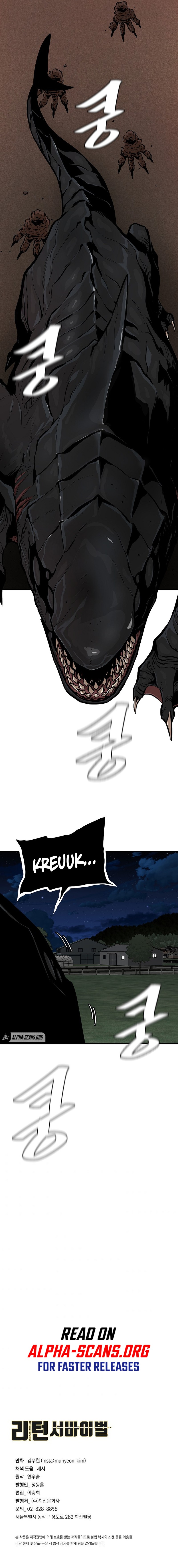 Read Return Survival ENGLISH Manga Online