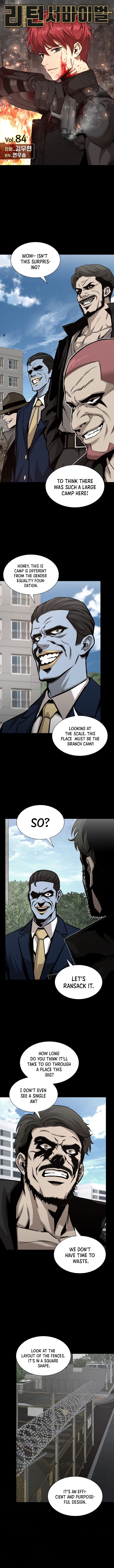 Read Return Survival ENGLISH Manga Online