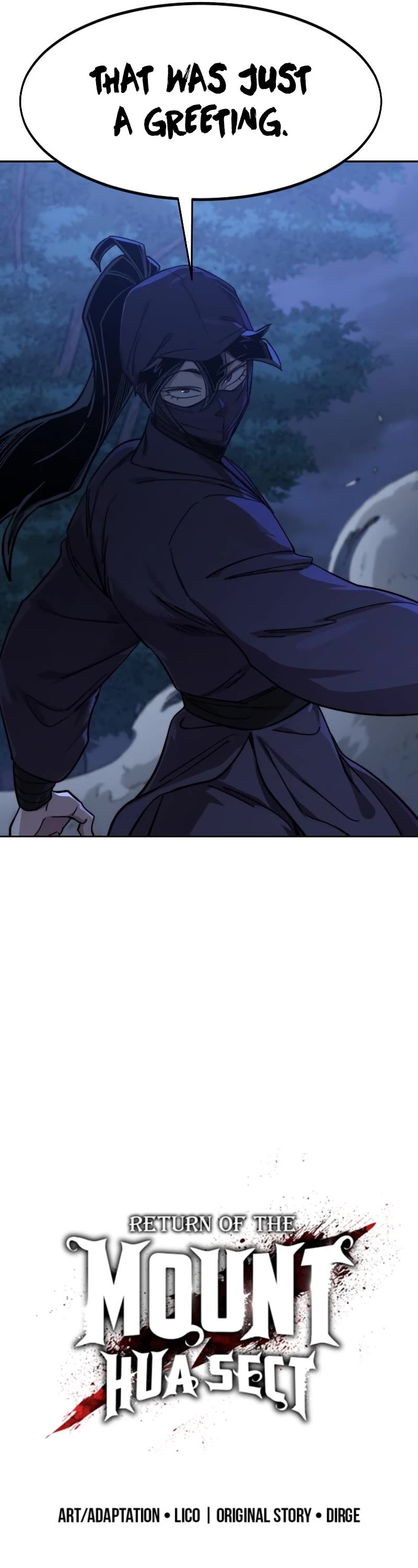 Read Return of the Mount Hua Sect ENGLISH Manga Online