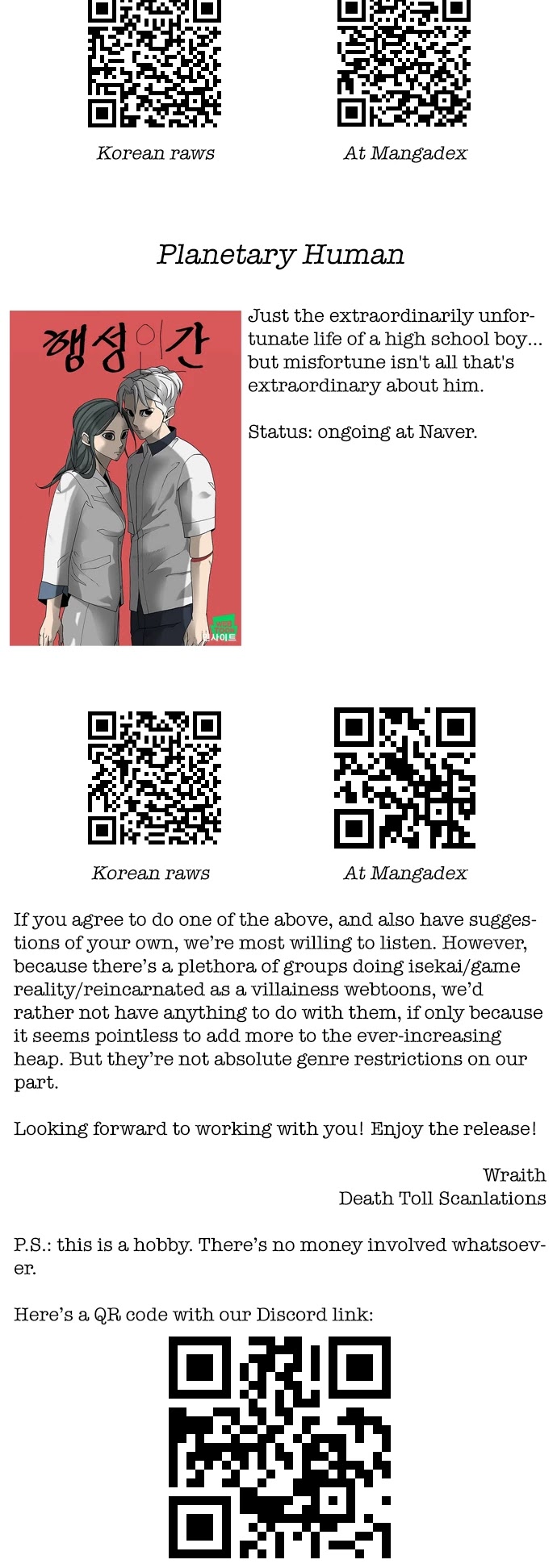 Read Revival Man ENGLISH Manga Online