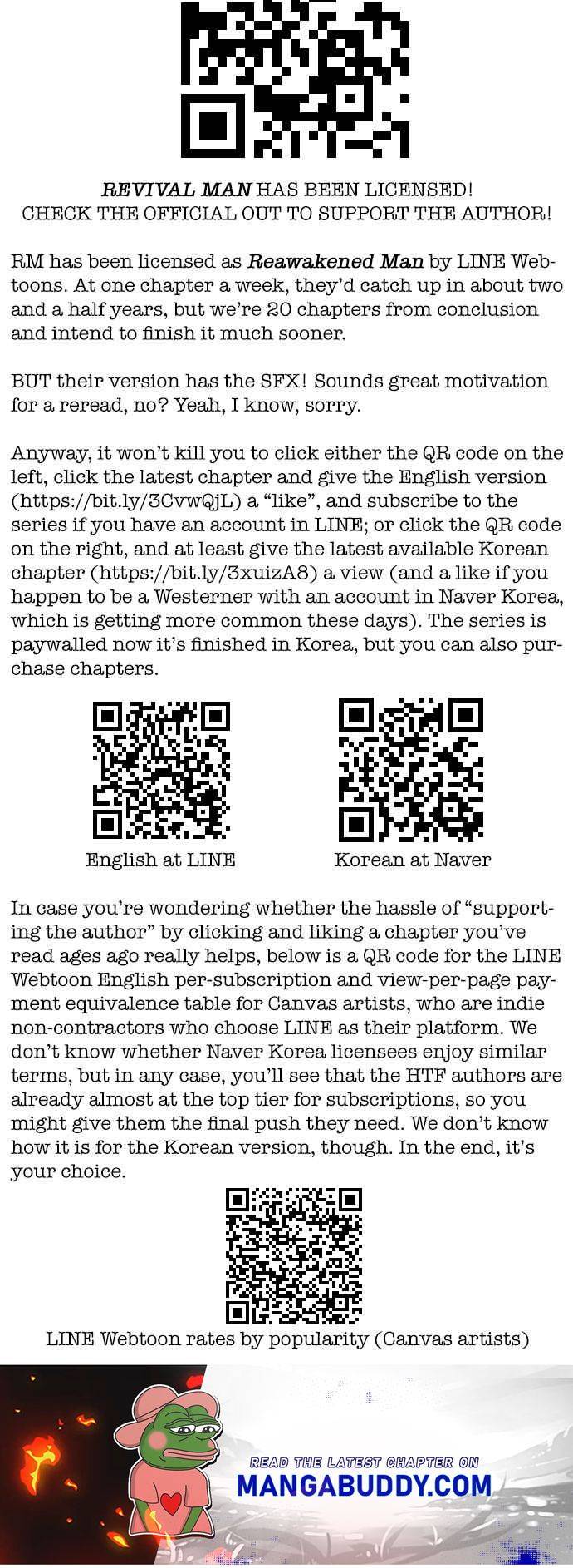 Read Revival Man ENGLISH Manga Online