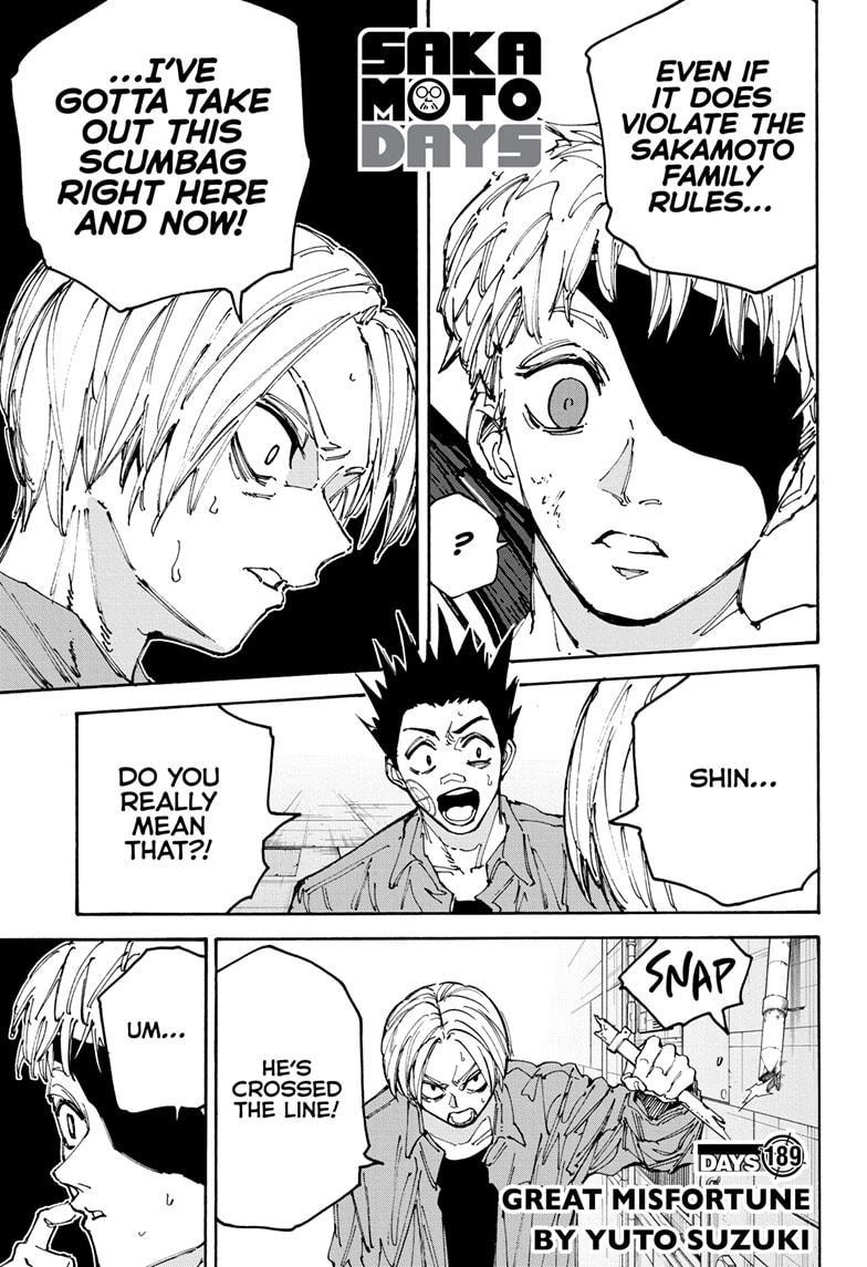 Read Sakamoto Days ENGLISH Manga Online