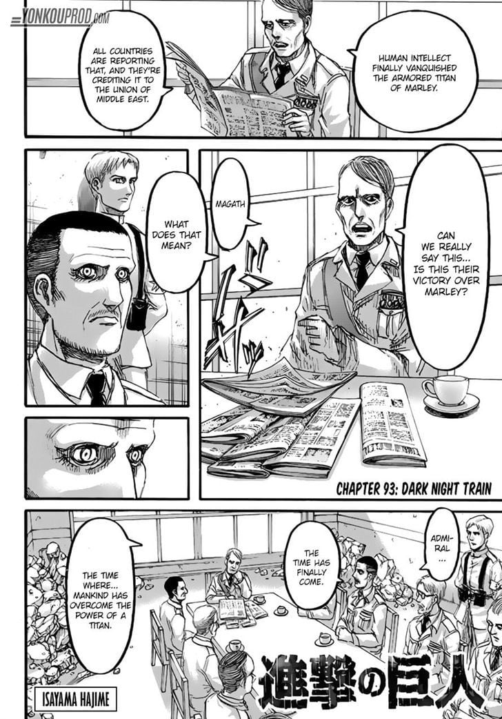 Read Shingeki no Kyojin ENGLISH Manga Online