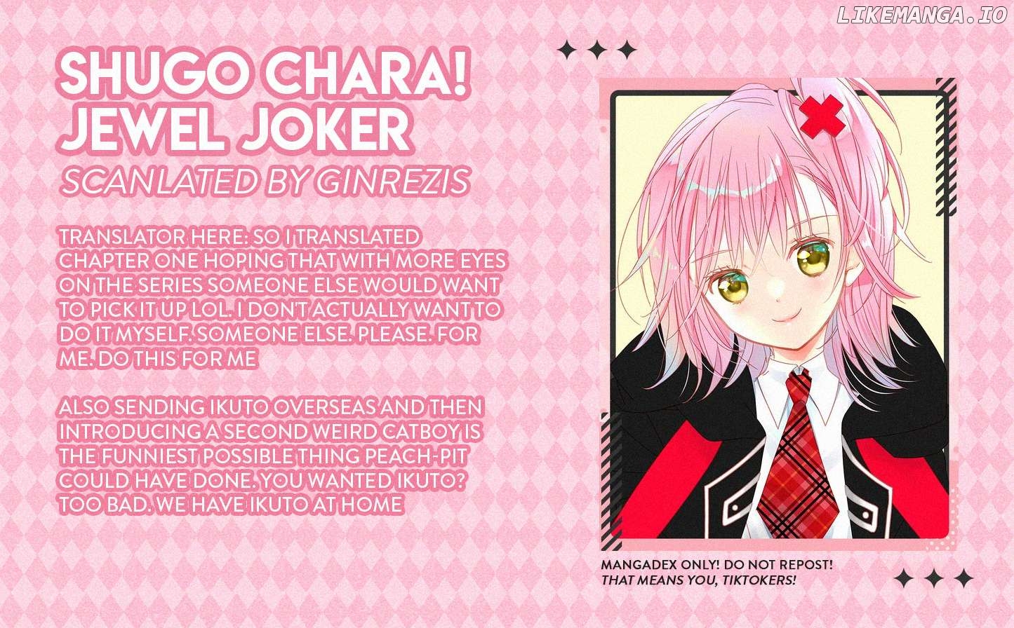 Read Shugo Chara! Jewel Joker ENGLISH Manga Online