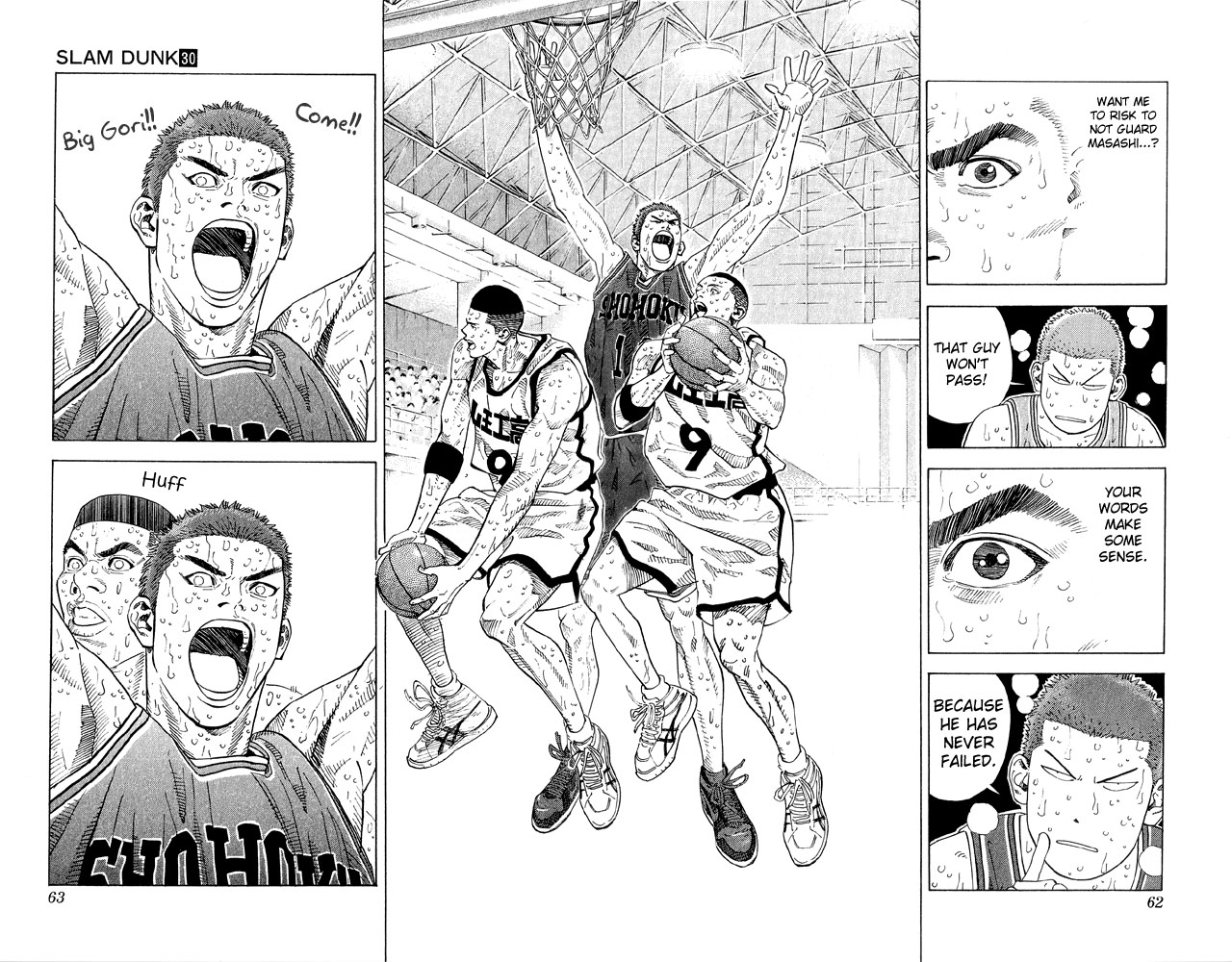 Read Slam Dunk ENGLISH Manga Online