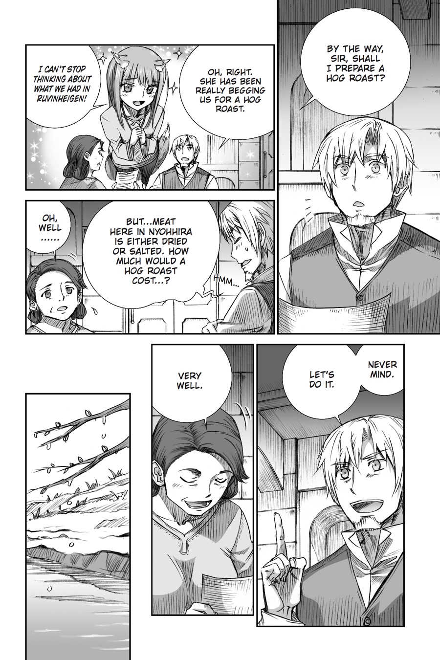 Read Spice and Wolf ENGLISH Manga Online