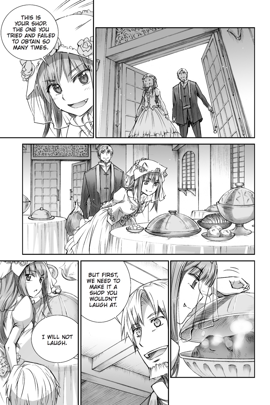 Read Spice and Wolf ENGLISH Manga Online
