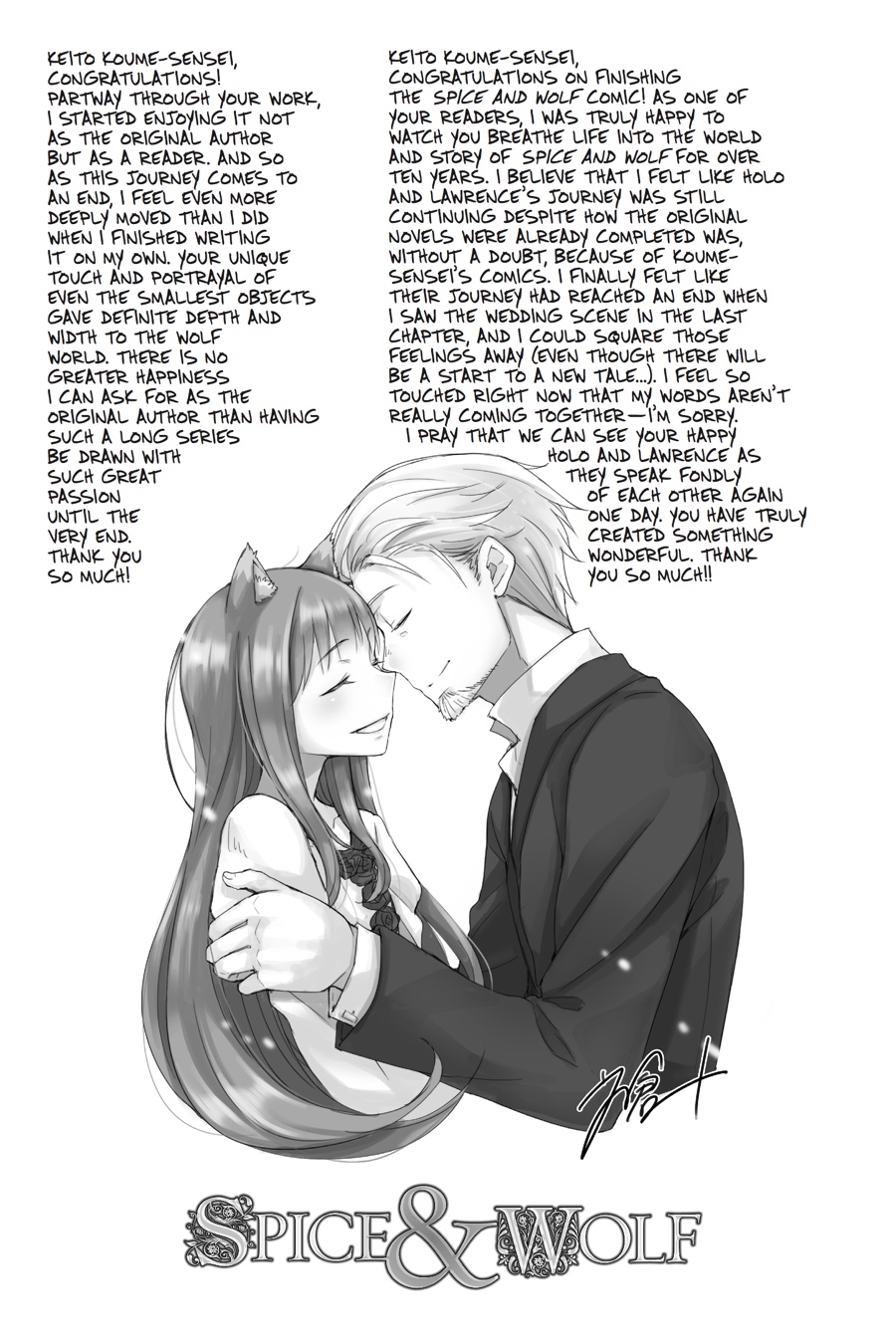 Read Spice and Wolf ENGLISH Manga Online