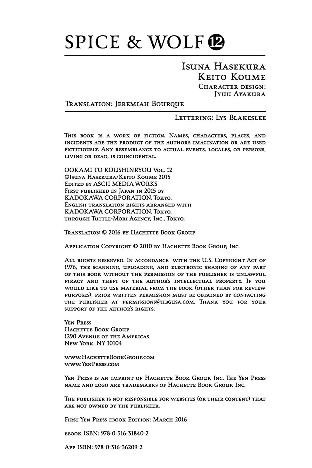 Read Spice and Wolf ENGLISH Manga Online