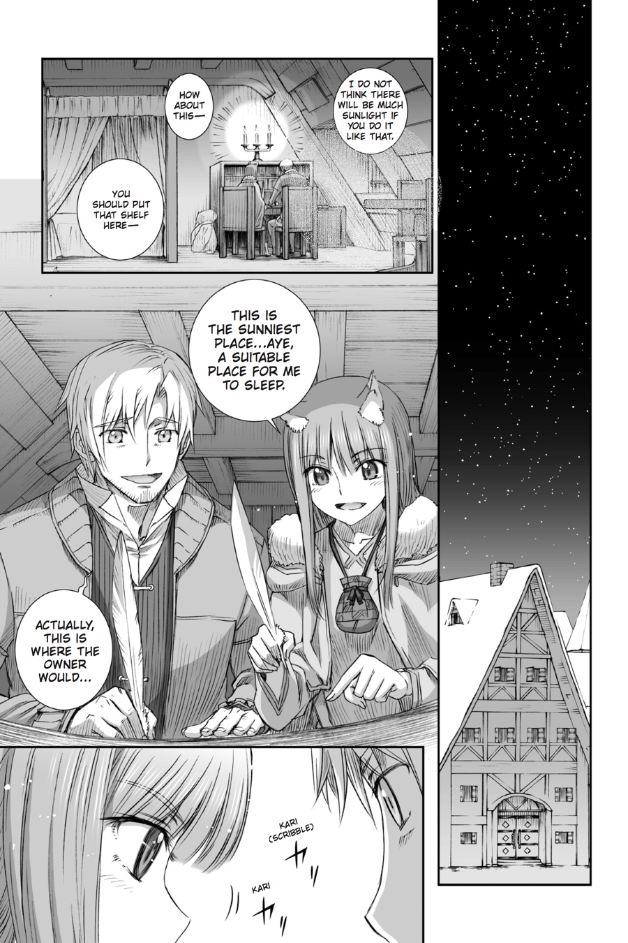 Read Spice and Wolf ENGLISH Manga Online