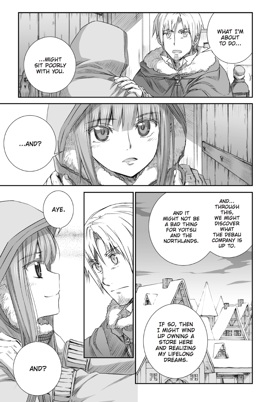Read Spice and Wolf ENGLISH Manga Online