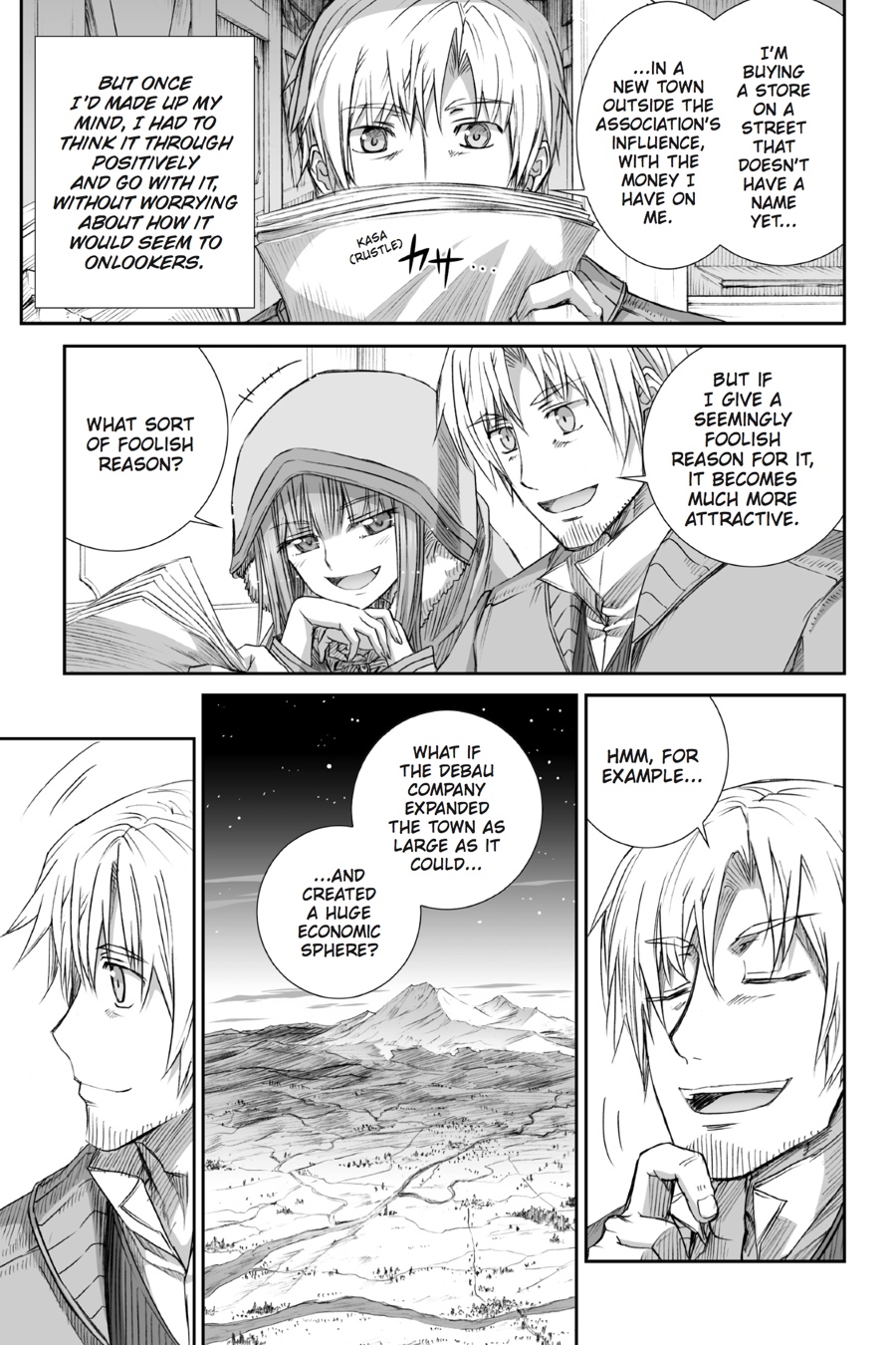 Read Spice and Wolf ENGLISH Manga Online