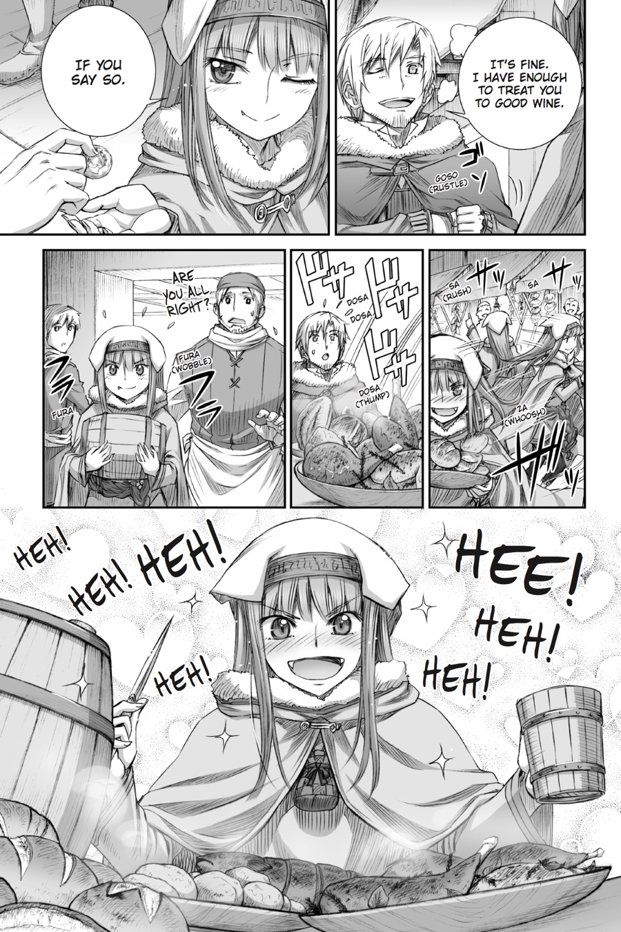 Read Spice and Wolf ENGLISH Manga Online