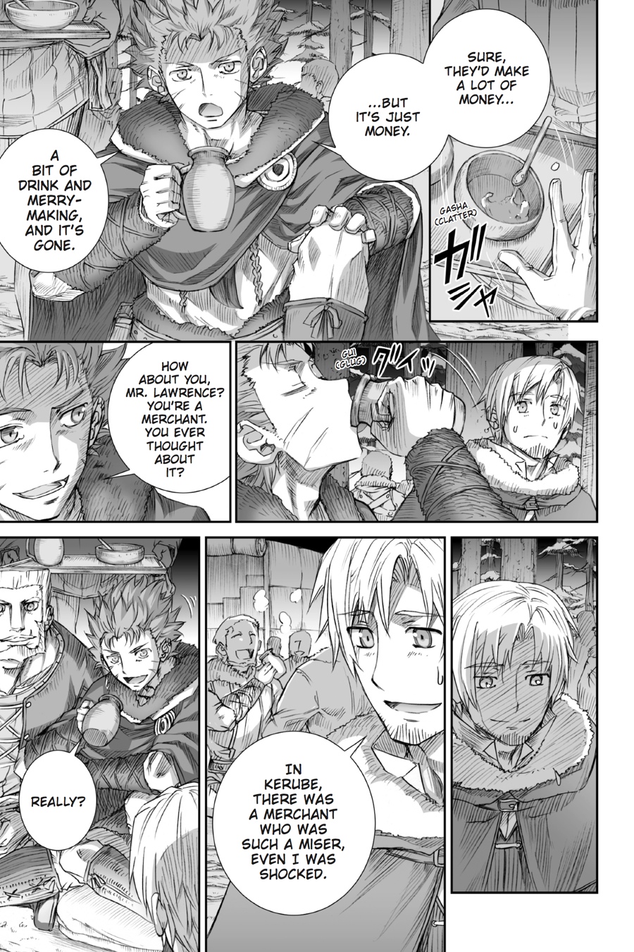 Read Spice and Wolf ENGLISH Manga Online