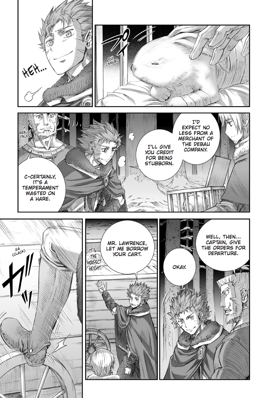 Read Spice and Wolf ENGLISH Manga Online