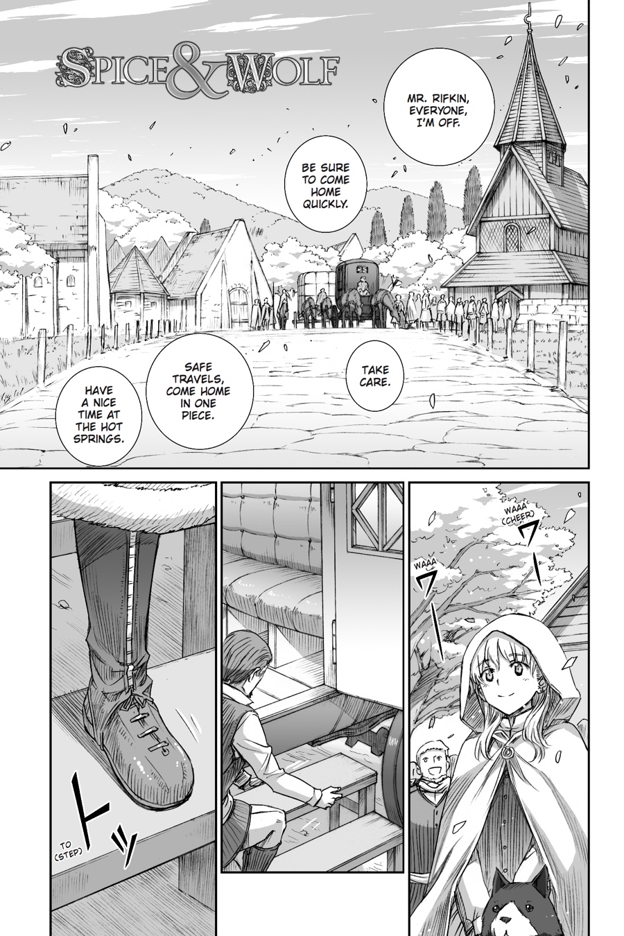 Read Spice and Wolf ENGLISH Manga Online