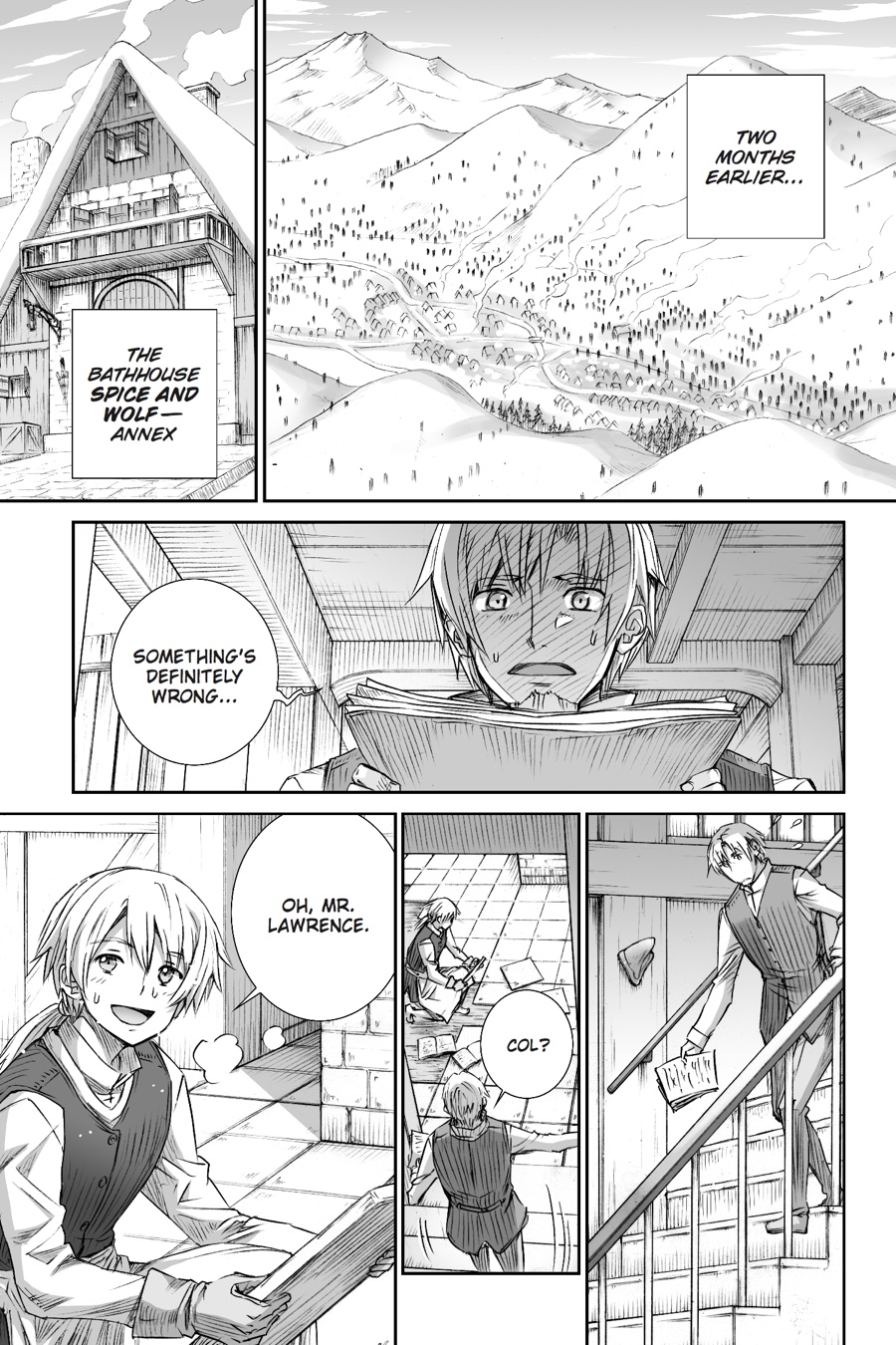 Read Spice and Wolf ENGLISH Manga Online