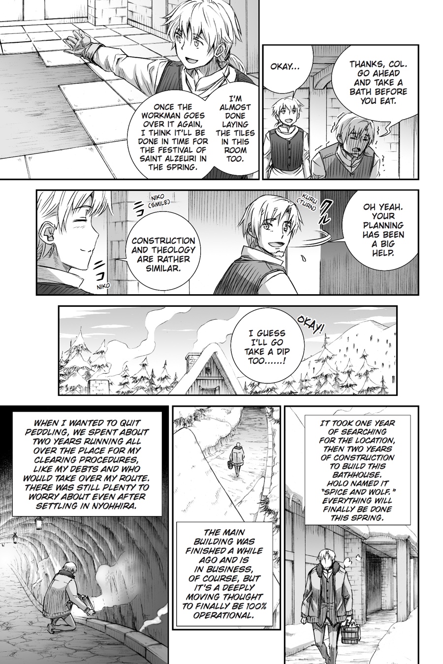 Read Spice and Wolf ENGLISH Manga Online