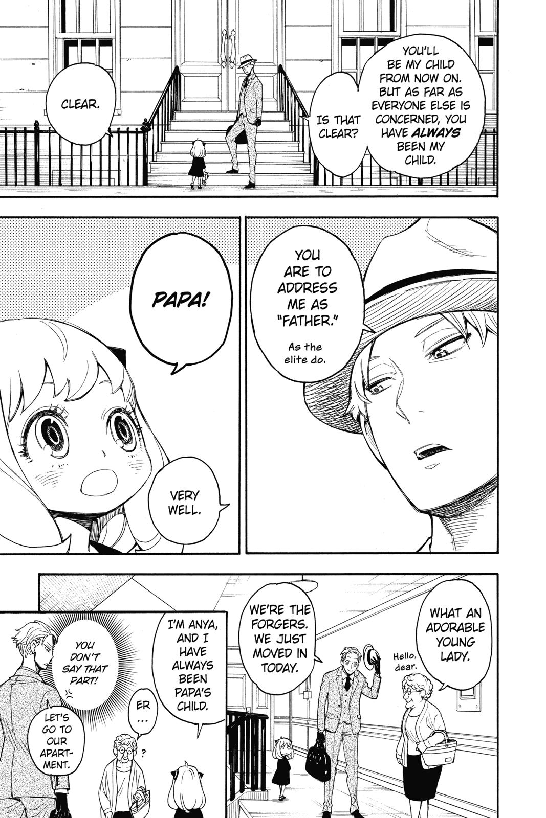 Read Spy x Family ENGLISH Manga Online