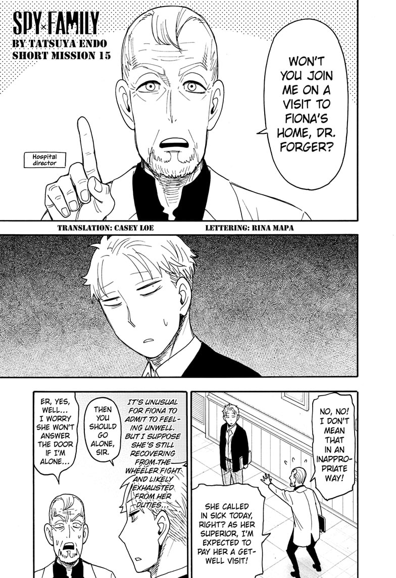 Read Spy x Family ENGLISH Manga Online