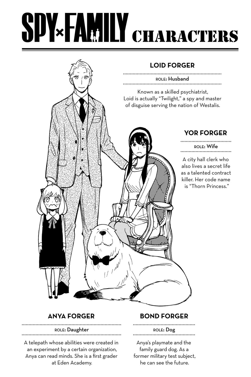 Read Spy x Family ENGLISH Manga Online