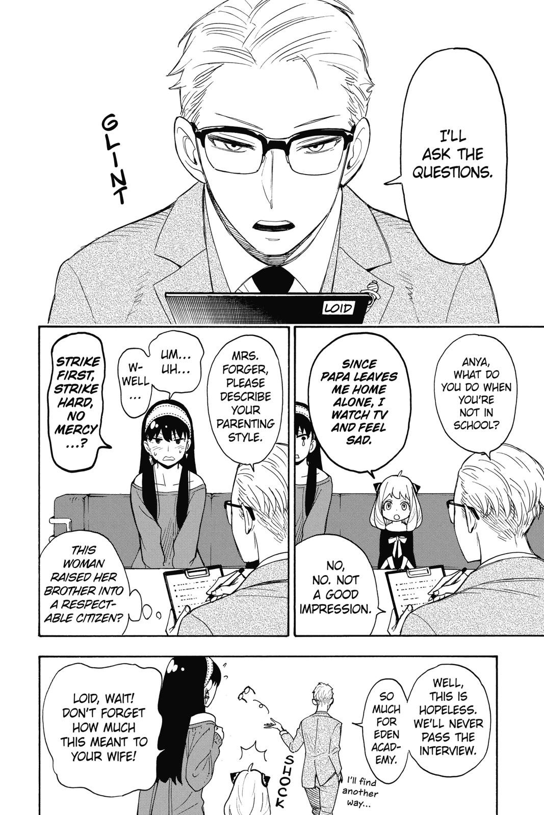 Read Spy x Family ENGLISH Manga Online