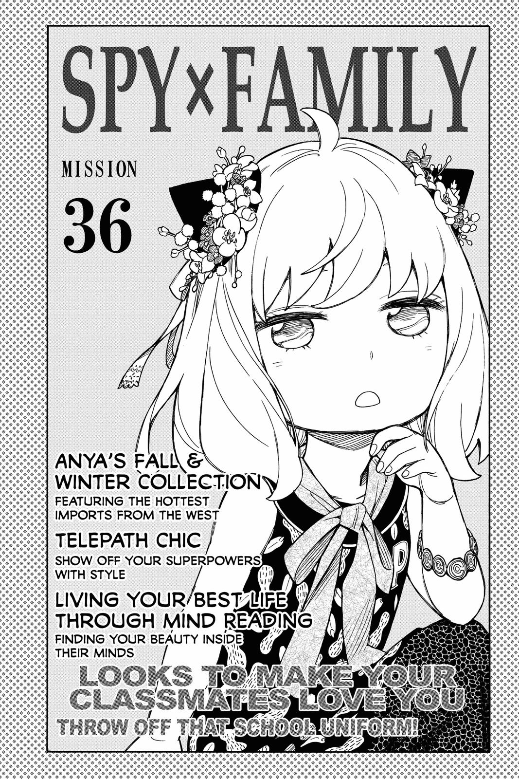 Read Spy x Family ENGLISH Manga Online