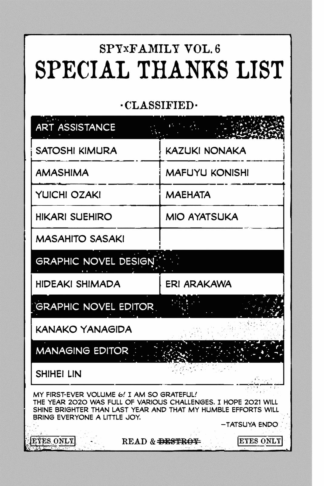 Read Spy x Family ENGLISH Manga Online