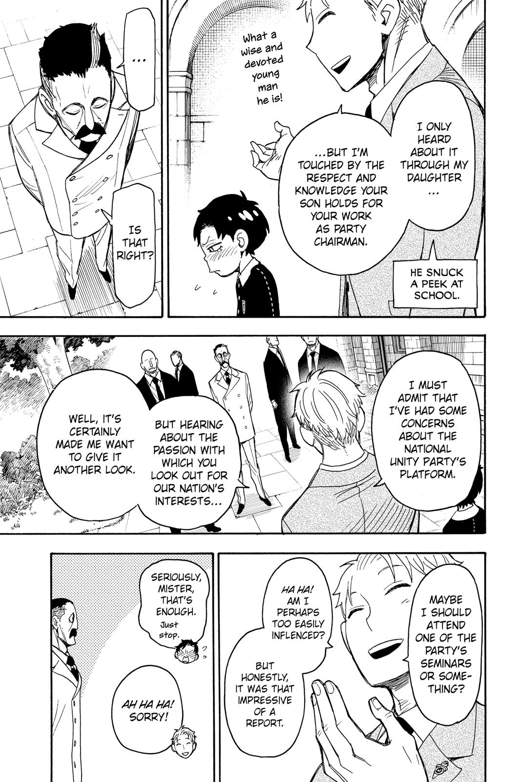 Read Spy x Family ENGLISH Manga Online