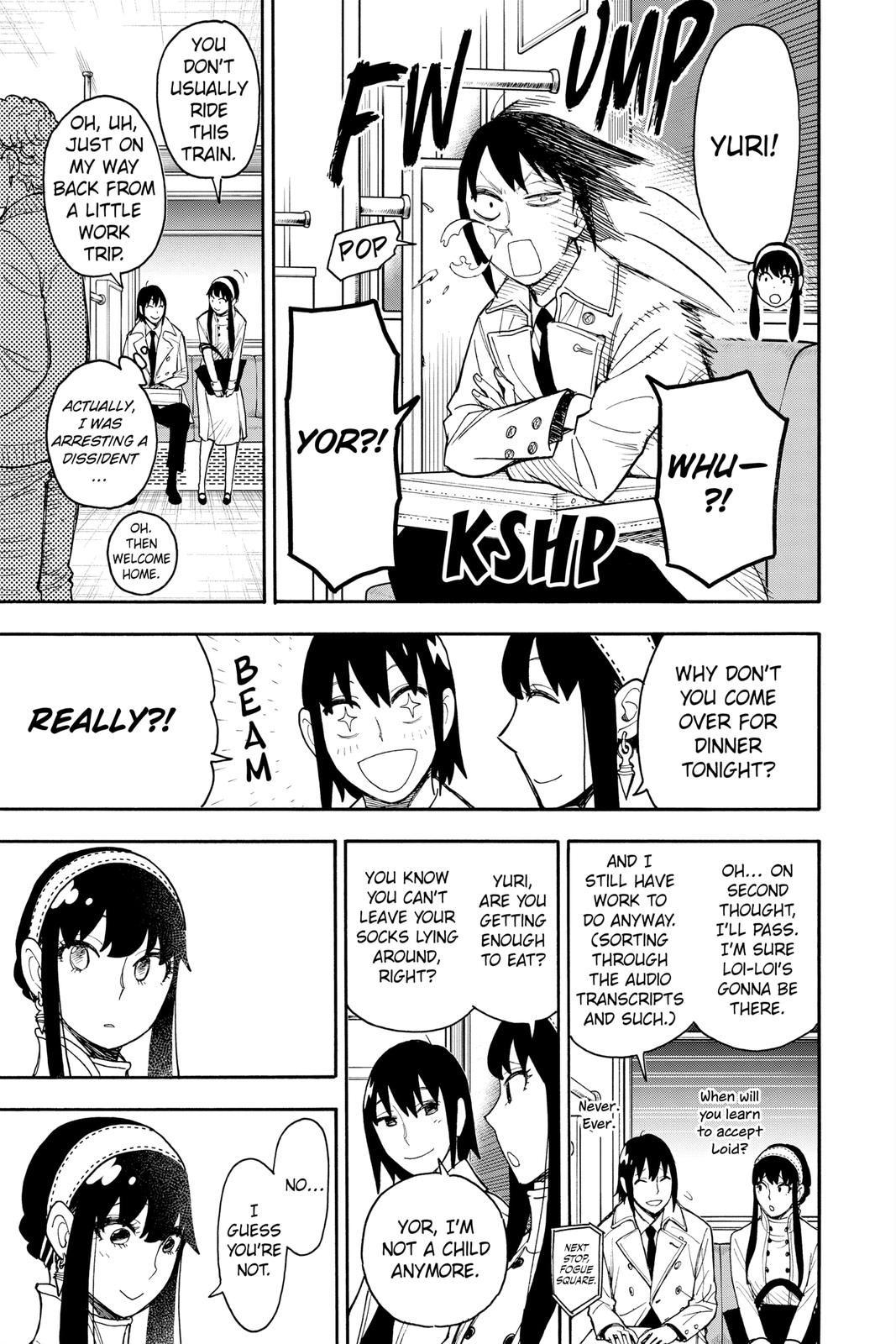 Read Spy x Family ENGLISH Manga Online