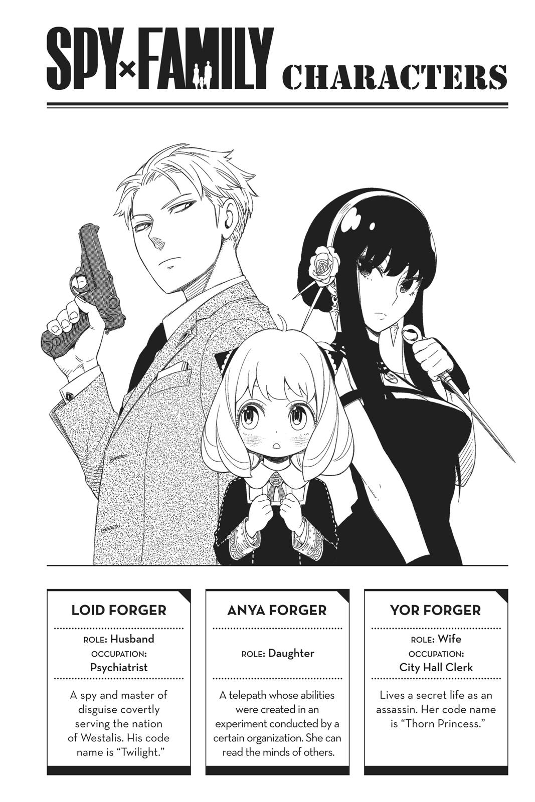 Read Spy x Family ENGLISH Manga Online