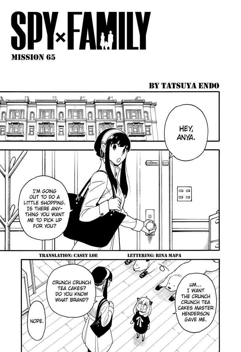 Read Spy x Family ENGLISH Manga Online