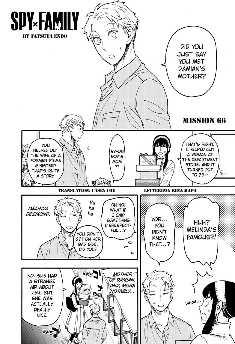 Read Spy x Family ENGLISH Manga Online