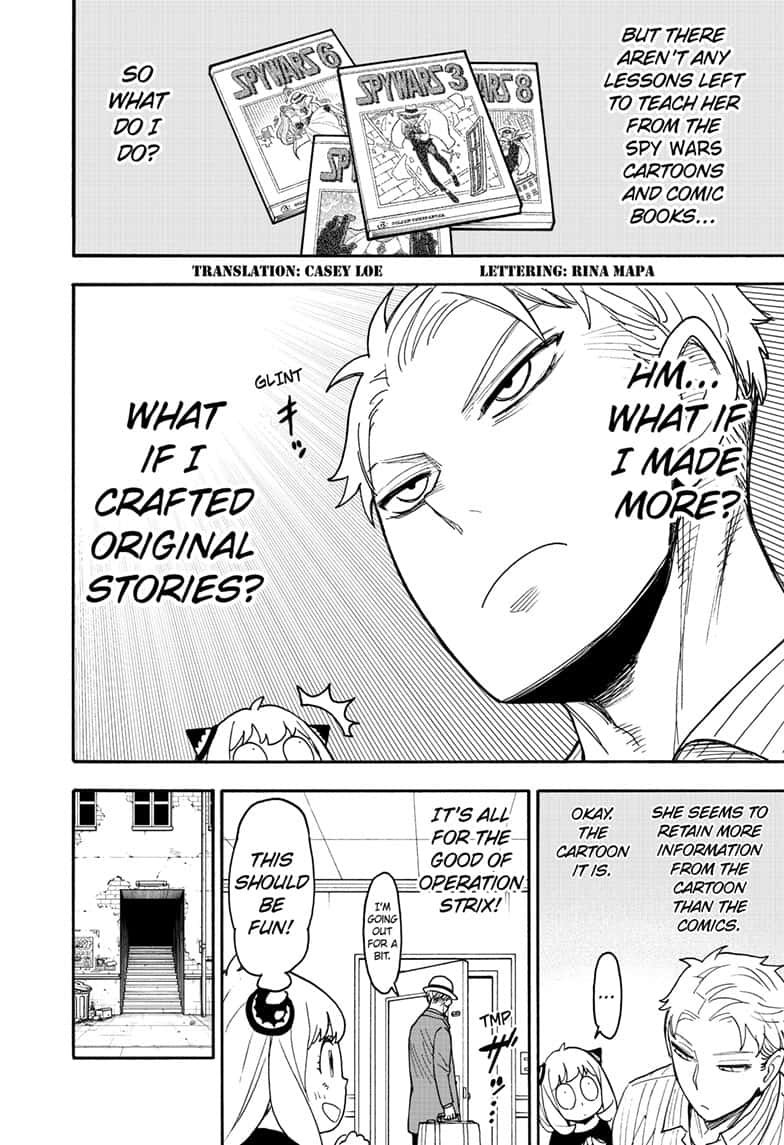 Read Spy x Family ENGLISH Manga Online