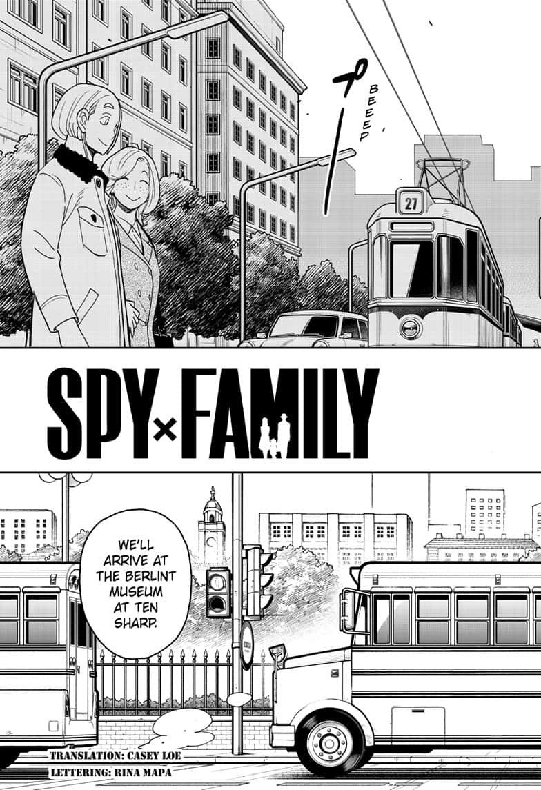 Read Spy x Family ENGLISH Manga Online