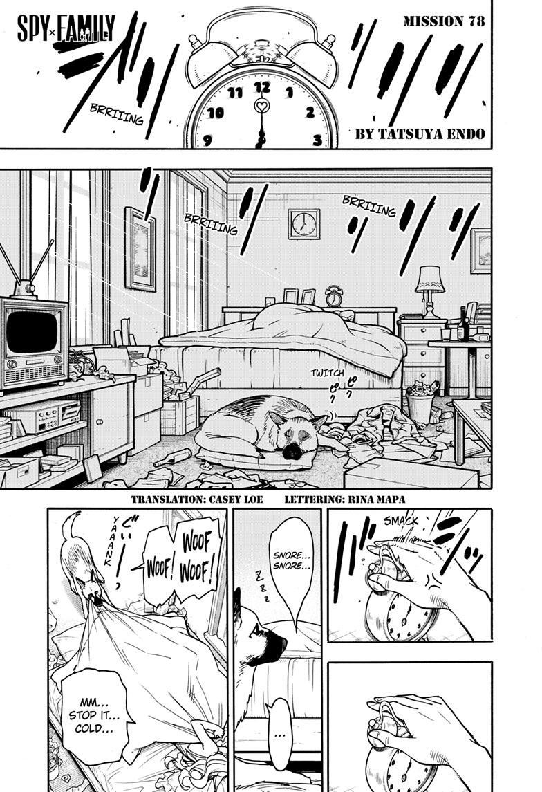 Read Spy x Family ENGLISH Manga Online