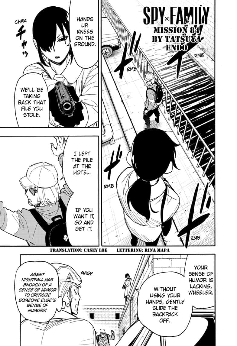 Read Spy x Family ENGLISH Manga Online