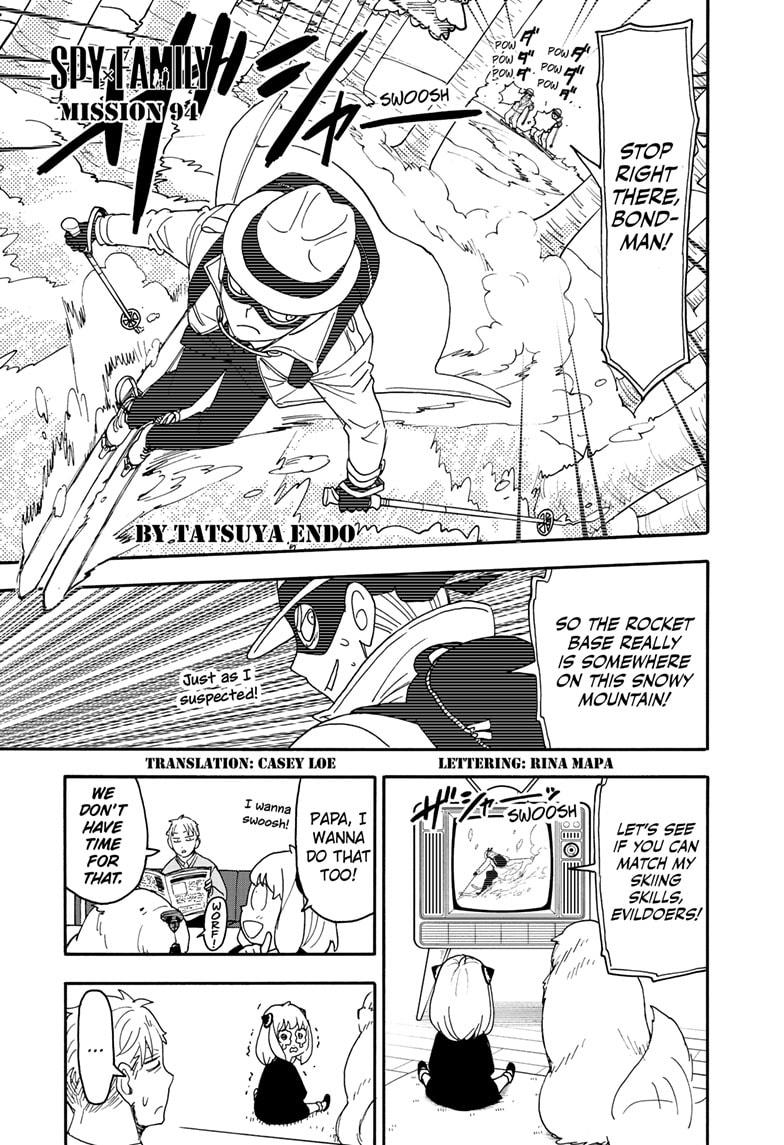 Read Spy x Family ENGLISH Manga Online