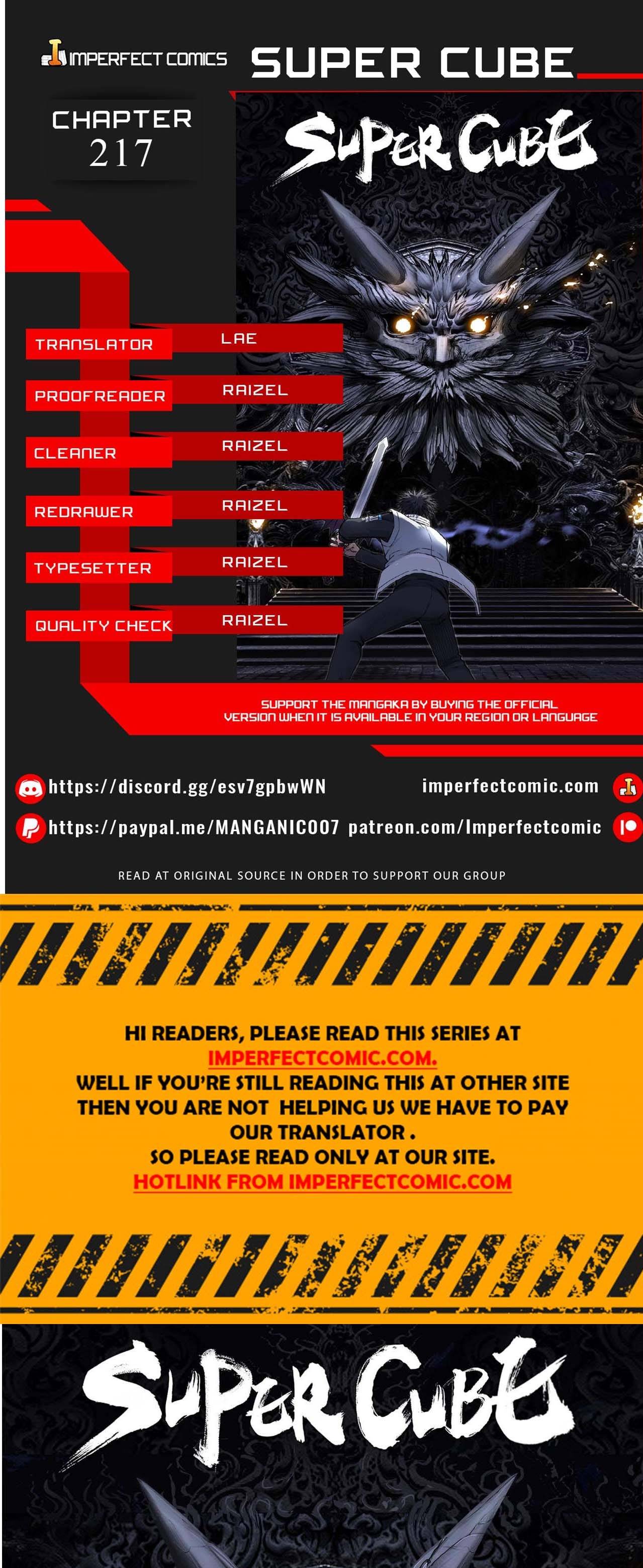 Read Super Cube ENGLISH Manga Online