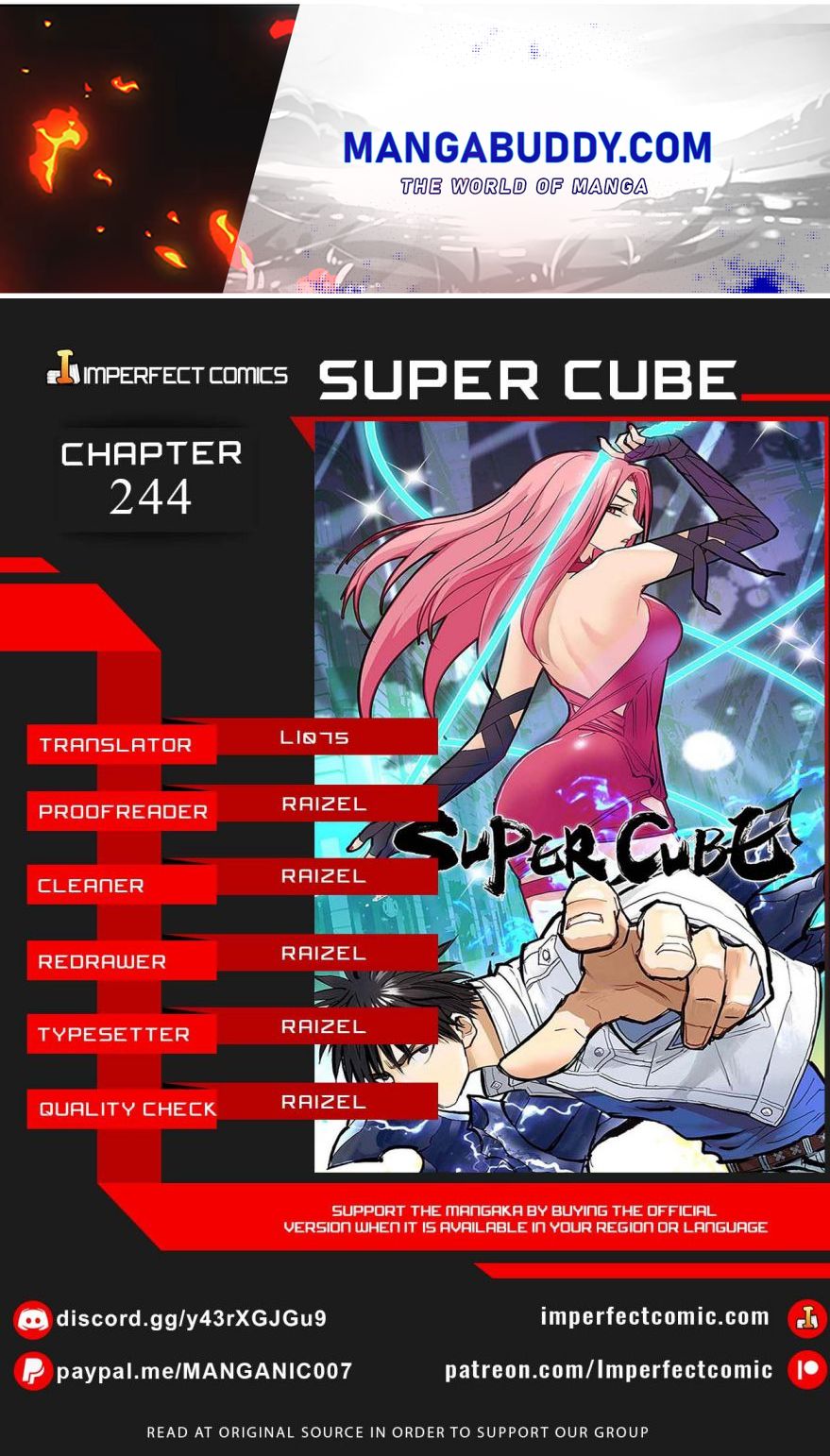 Read Super Cube ENGLISH Manga Online