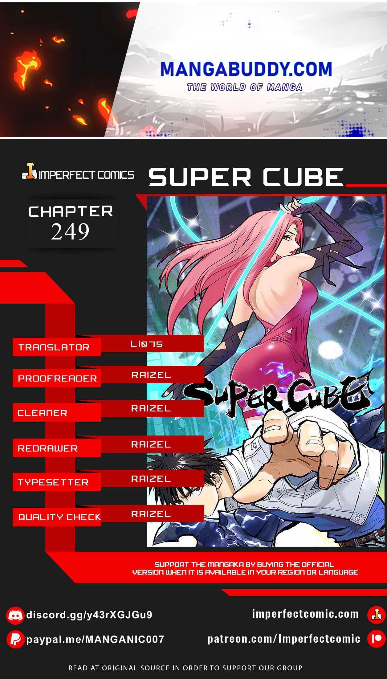 Read Super Cube ENGLISH Manga Online