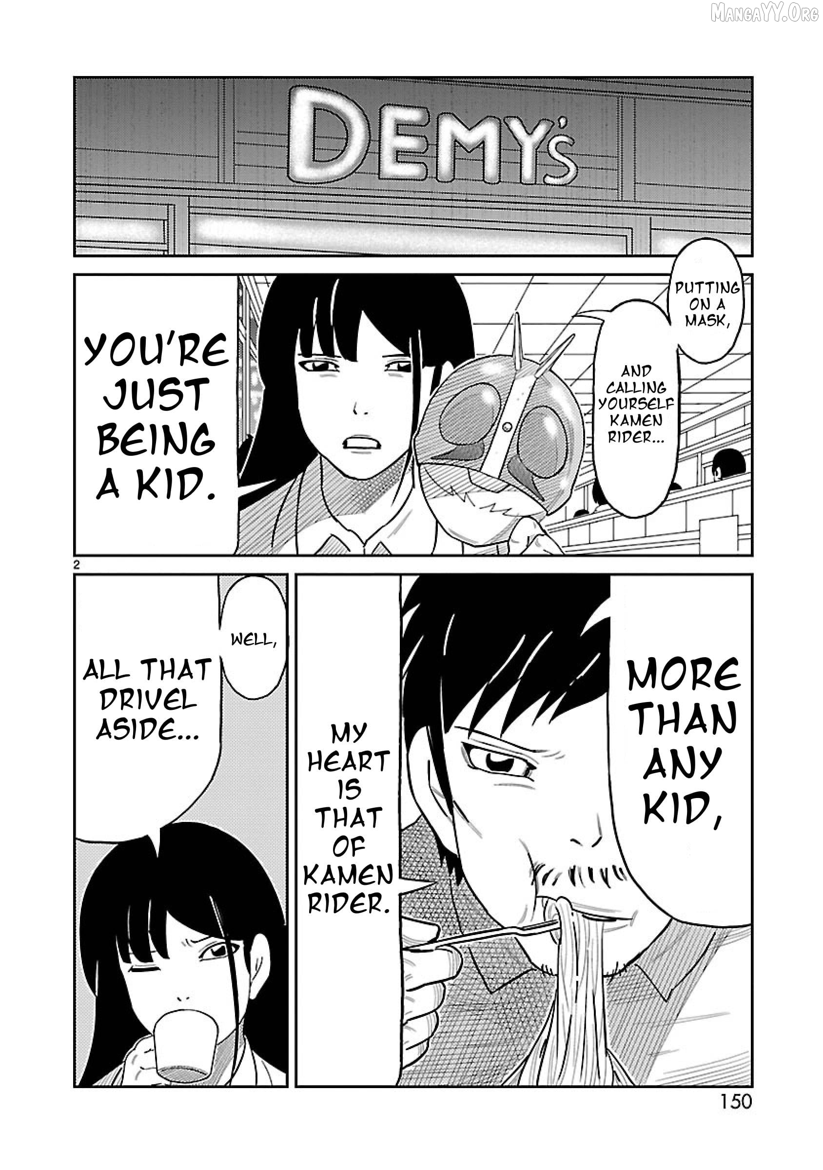 Read Tanzaburo Tojima Wants To Be Kamen Rider ENGLISH Manga Online