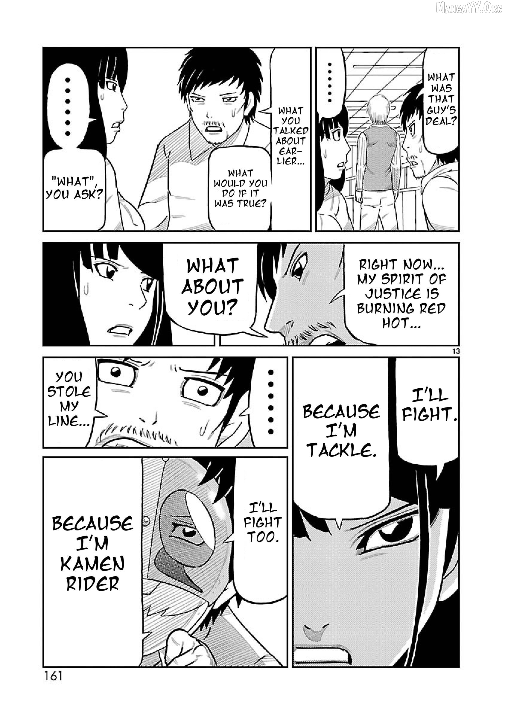 Read Tanzaburo Tojima Wants To Be Kamen Rider ENGLISH Manga Online