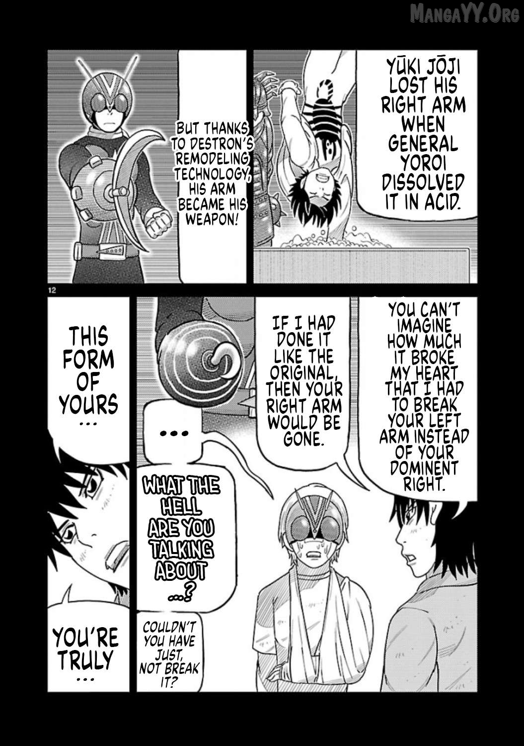 Read Tanzaburo Tojima Wants To Be Kamen Rider ENGLISH Manga Online