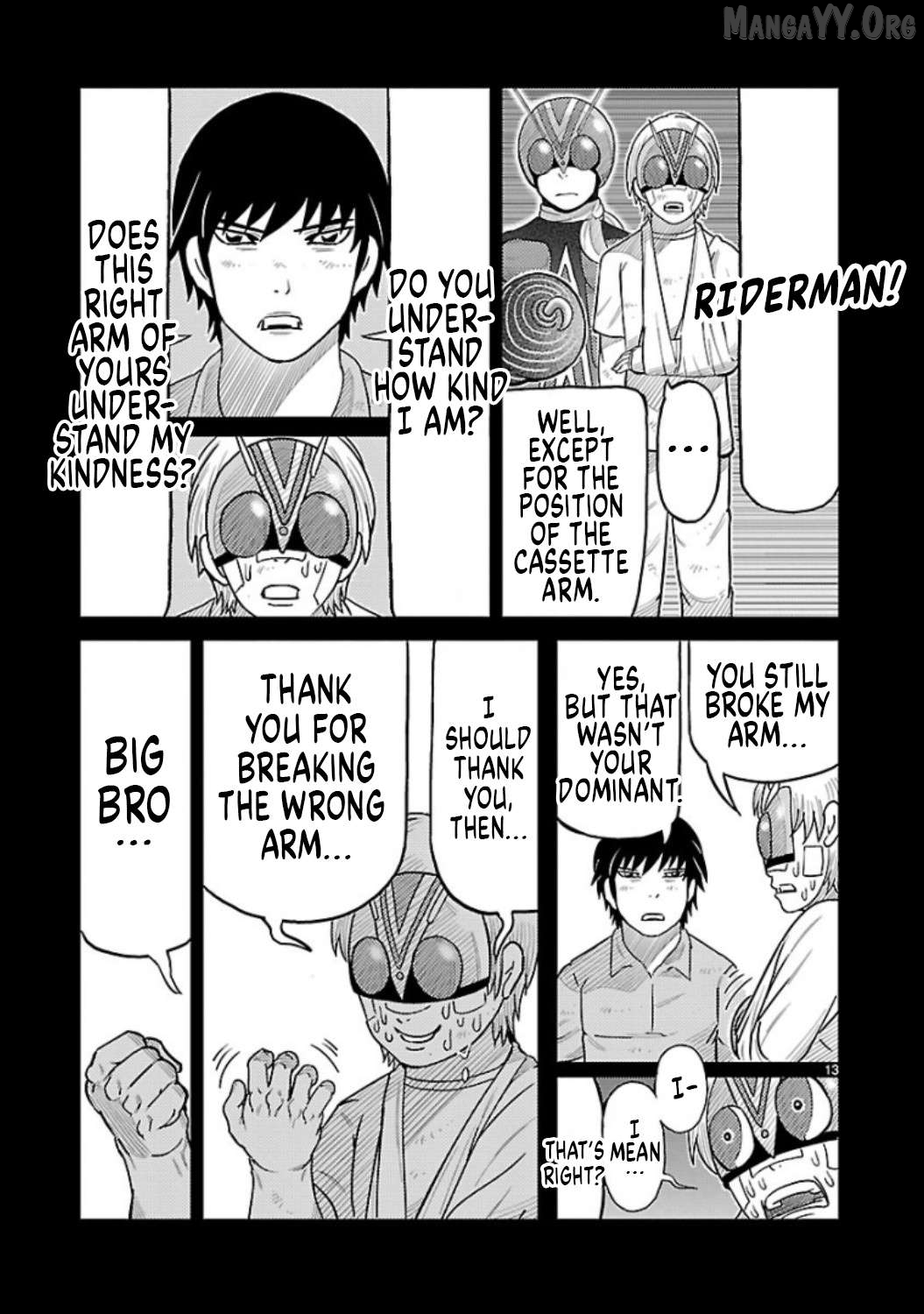 Read Tanzaburo Tojima Wants To Be Kamen Rider ENGLISH Manga Online