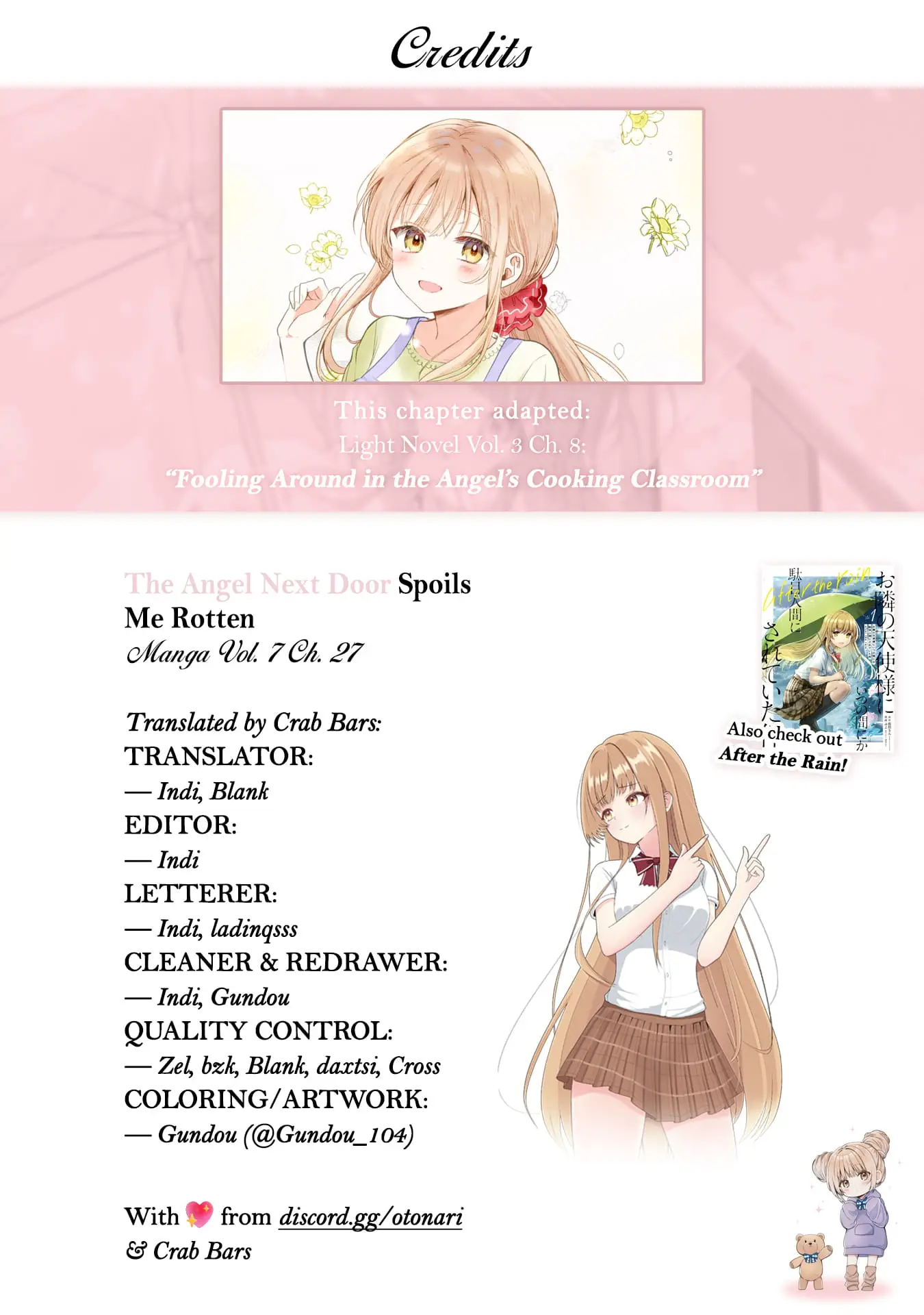 Read The Angel Next Door Spoils Me Rotten ENGLISH Manga Online